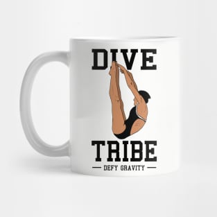 Girls Diving Dive Tribe Springboard Platform Diver Mug